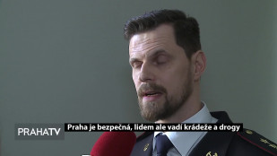 Praha je bezpečná, lidem ale vadí krádeže a drogy