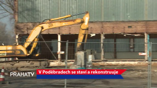V Poděbradech se staví a rekonstruuje