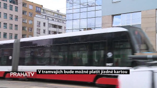V tramvajích bude možné platit jízdné kartou