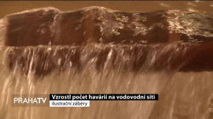 Vzrostl počet havárií na vodovodní síti