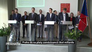 Praha dá na platy zaměstnanců škol miliardu 
