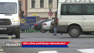 40% silnic potřebuje rekonstrukci