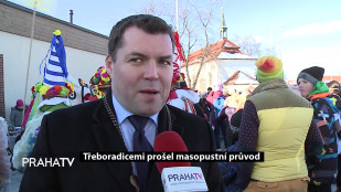 Třeboradicemi prošel masopustní průvod
