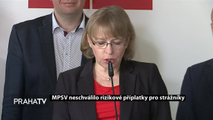 MPSV neschválilo rizikové příplatky pro strážníky