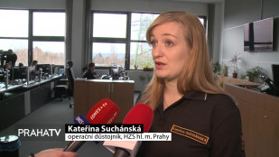 Linka 112 v Praze odbaví 1000 hovorů denně