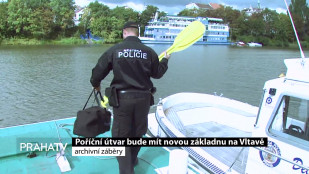 Poříční útvar bude mít novou základnu na Vltavě
