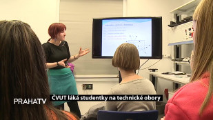 ČVUT láká studentky na technické obory