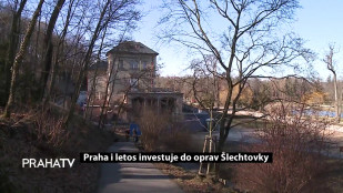 Praha i letos investuje do oprav Šlechtovky 