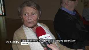 Senioři mohou navštěvovat zajímavé přednášky