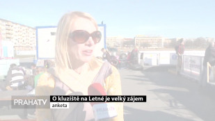 O kluziště na Letné je velký zájem