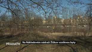 Na Nákladovém nádraží Žižkov vzniknou byty