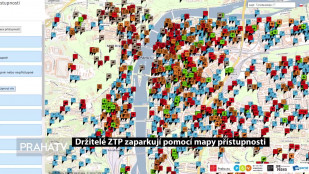 Držitelé ZTP zaparkují pomocí mapy přístupnosti