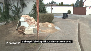 Sobín přišel o kapličku, radnice chce novou