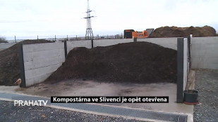 Kompostárna ve Slivenci je opět otevřena