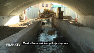 Most v Domašíně komplikuje dopravu