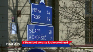 V Benešově vyroste kruhový objezd