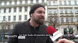 Jan Zajíc bude mít pamětní desku