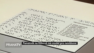 Památník na Vítkově má model pro nevidomé