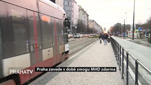 Praha zavede v době smogu MHD zdarma