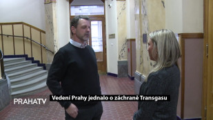 Vedení Prahy jednalo o záchraně Transgasu