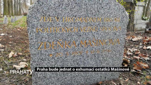 Praha bude jednat o exhumaci ostatků Mašínové 