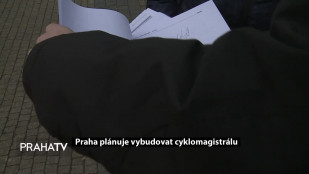 Praha plánuje vybudovat cyklomagistrálu