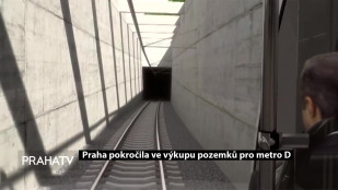 Praha pokročila ve výkupu pozemků pro metro D
