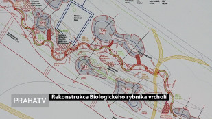 Rekonstrukce Biologického rybníka vrcholí