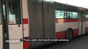 V Praze a jejím okolí jezdí novější autobusy
