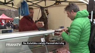 Na Kulaťáku začaly Farmářské trhy