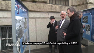 Výstava mapuje 20 let České republiky v NATO