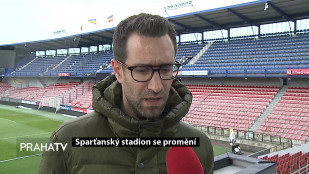 Sparťanský stadion se promění