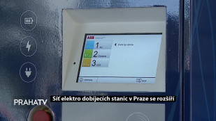 Síť elektro dobíjecích stanic v Praze se rozšíří