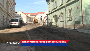 Rakovničtí opravují památkové zóny