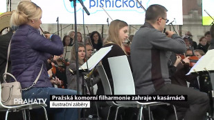 Pražská komorní filharmonie zahraje v kasárnách