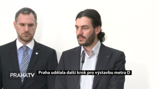 Praha udělala další krok pro výstavbu metra D