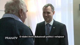 O vládní čtvrti diskutovali politici i veřejnost