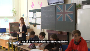 Na ZŠ Bronzová děti soutěžily angličtině