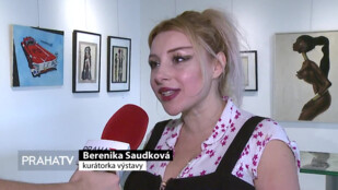 V Tančícím domě začala výstava Káji Saudka