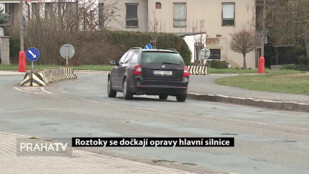 Roztoky se dočkají opravy hlavní silnice
