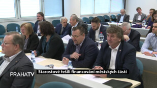 Starostové řešili financování městských částí