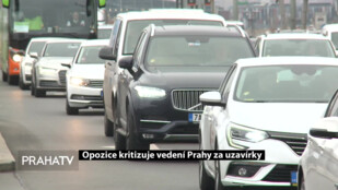 Opozice kritizuje vedení Prahy za uzavírky