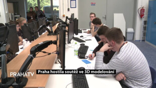 Praha hostila soutěž ve 3D modelování