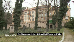 Na Malostranském hřbitově leží Svatá holčička