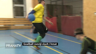 Goalball rozvíjí sluch i hmat