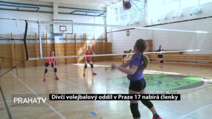 Dívčí volejbalový oddíl v Praze 17 nabírá členky