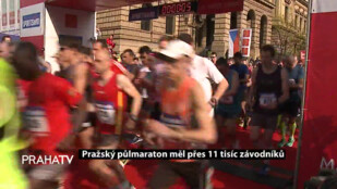 Pražský půlmaraton měl přes 11 tisíc závodníků