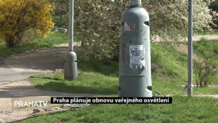 Praha plánuje obnovu veřejného osvětlení