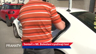 Senioři v Ml. Boleslavi využívají taxi