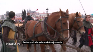Praha uvítala velvarské vejconoše